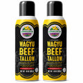 Wagyu Beef Tallow Cooking Oil Spray | Pack of 2 | 10 oz | Cornhusker Kitchen