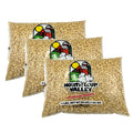 White Un-Popped Popcorn Kernels | 4 lb | Pack of 3 | Non-GMO | Popcorn County USA | North Loup Valley