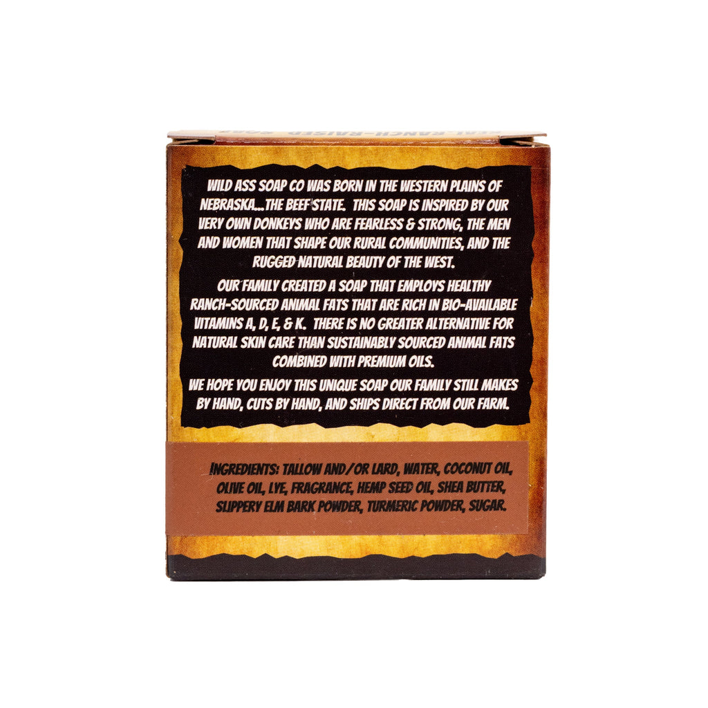 Tallow Bar Soap | Masculine Scent Bundle | 4.5 oz | Wild Ass Soap Co