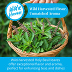 Dried Holy Basil Leaves 2.6 oz | Tulsi Tea | Akshit