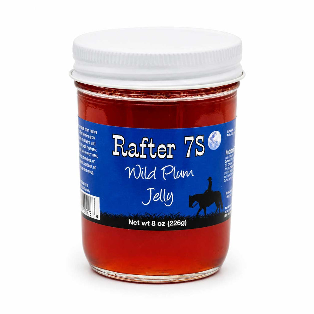 Top Three Jelly Collection | 8 oz | Chokecherry, Wild Plum & Jalapeno | Rafter 7S
