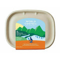 World Centric 20oz Fiber Containers with Lids - Compostable & Gluten-Free - Case of 12 (5 Ct Packs)