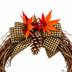 Fall Wreath | 18" x 18" | KJ Made