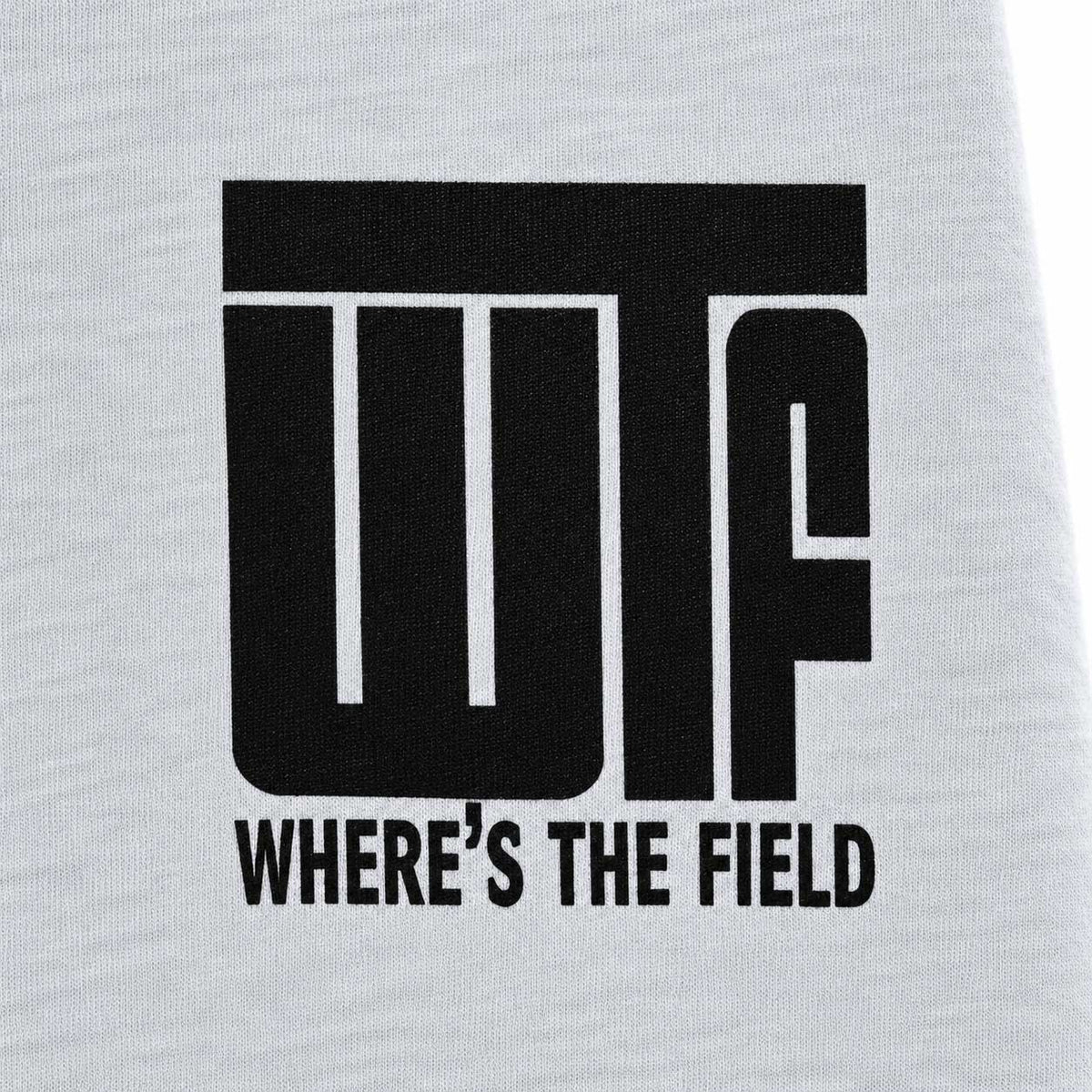 SALE | WTF (Where's The Field) Tank Top | Light Gray | Multiple Sizes | Screen Machine