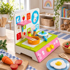 Wooden Kitchen Cooktop Set 12 Inches
