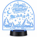 Merry Christmas LED Lighted Plaque | Glowing Creation