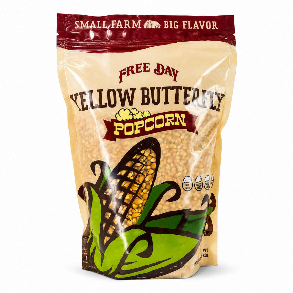 Butterfly Variety Pack | 3 lb Each | Yellow & White Butterfly Popcorn | Non-GMO | Free Day Popcorn