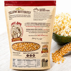 Yellow Butterfly Un-Popped Popcorn | Pack of 2 | 3 lb | Non-GMO | Free Day Popcorn
