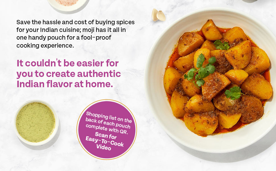 The Perfect Starter Set — 3 Indian Dinners
